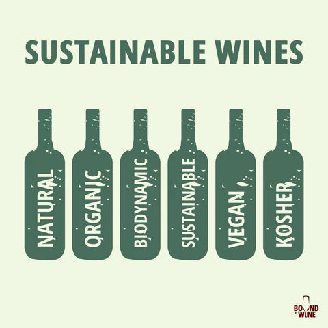 Sustainable Wines - Natural, Organic, Biodynamic & the works