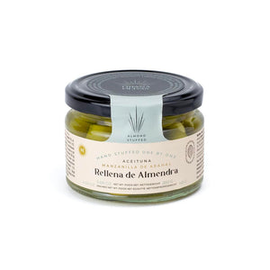 Triana Olivas Almond Stuffed Green Olives Manzanilla