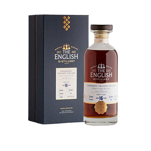 The English Whisky Founder's Private Cellar 16 Years Old Port Cask