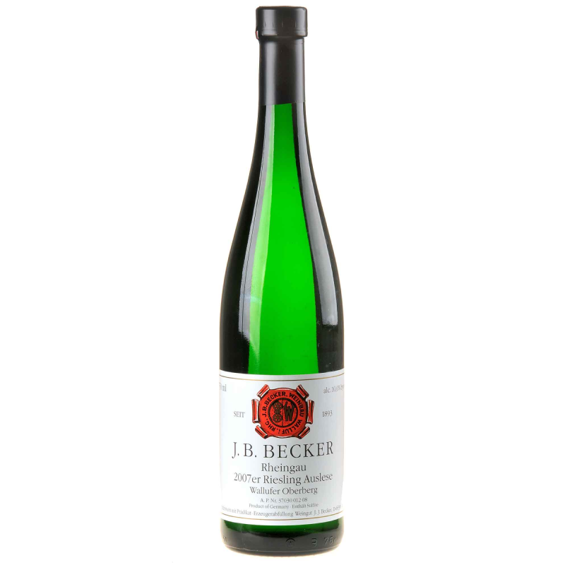 J.B. Becker Wallufer Oberberg Riesling Auslese 2007