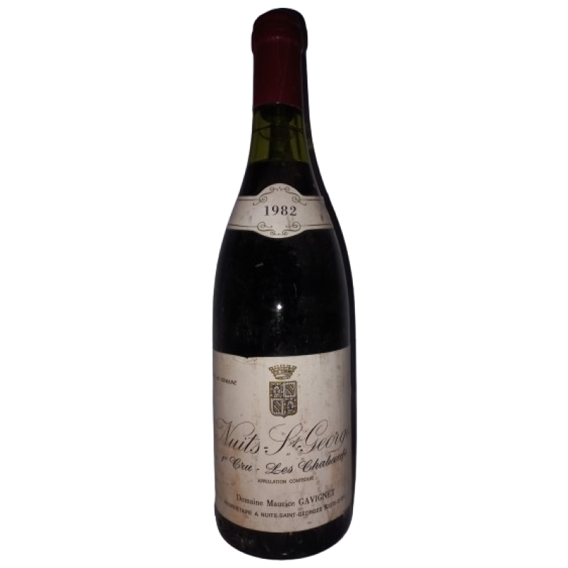 Maurice Gavignet Nuits Saint Georges 1er Cru" Les Chaboeufs" 1982