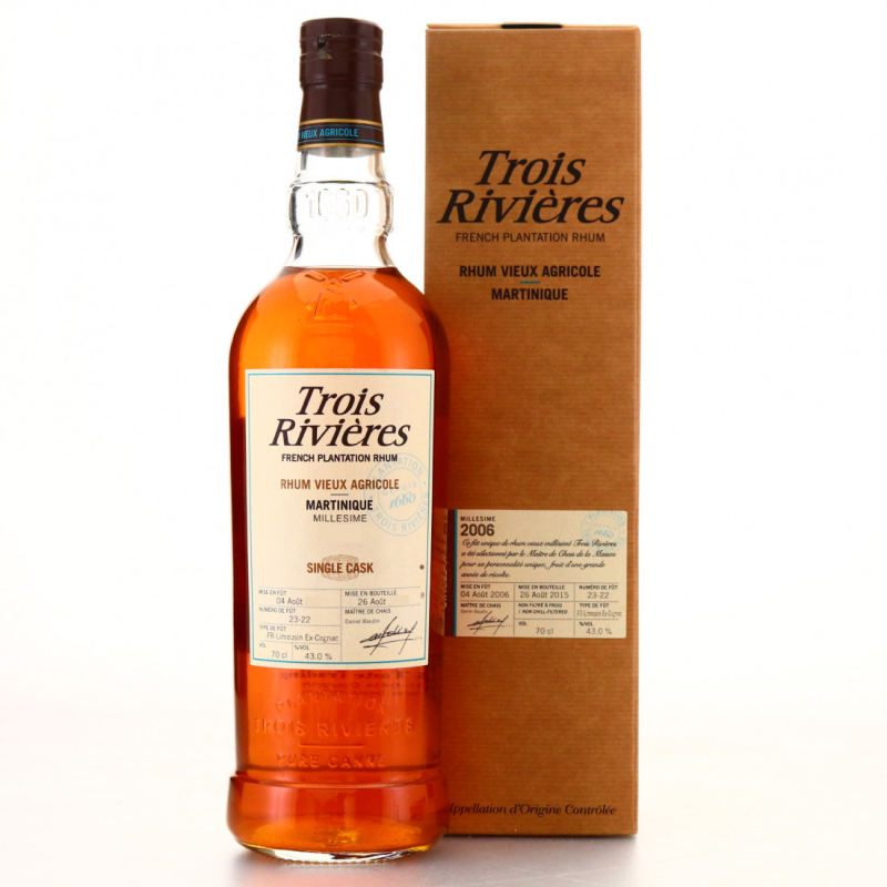 Trois Rivières Single Cask Millésime 2003 | Rum – BoundbyWine