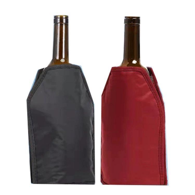 Wine Cooler Sleeve [Black/Red]
